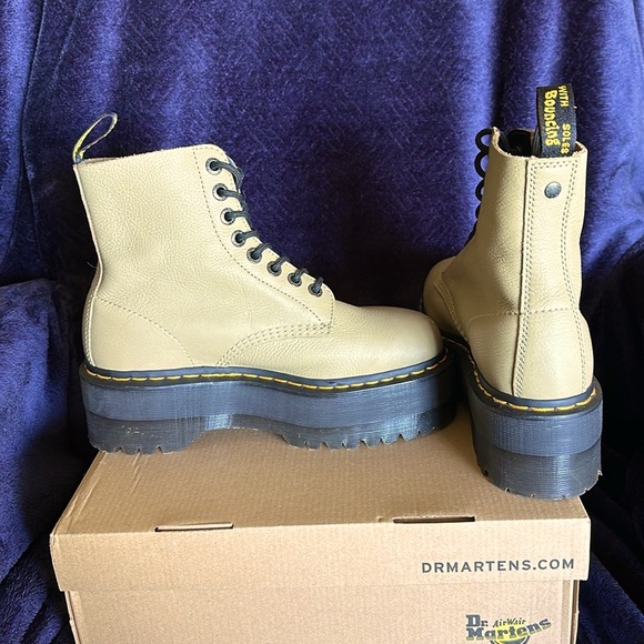 Dr. Martens 1460 Max Leather Platform Boots - Picture 6 of 12
